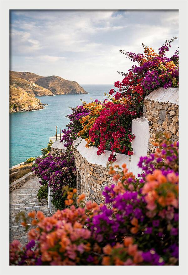 Bougainvillea By The Sea