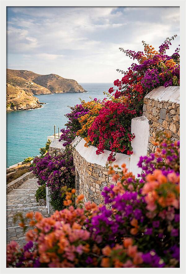 Bougainvillea By The Sea