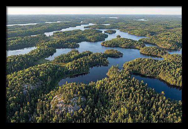 Boundary Waters From Above