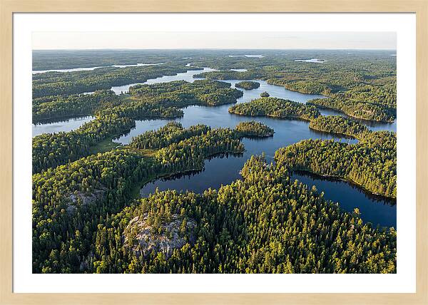 Boundary Waters From Above