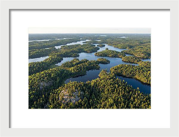 Boundary Waters From Above