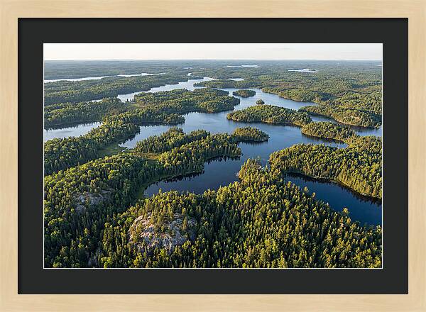 Boundary Waters From Above
