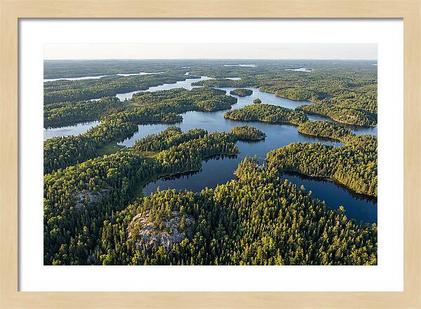Boundary Waters From Above