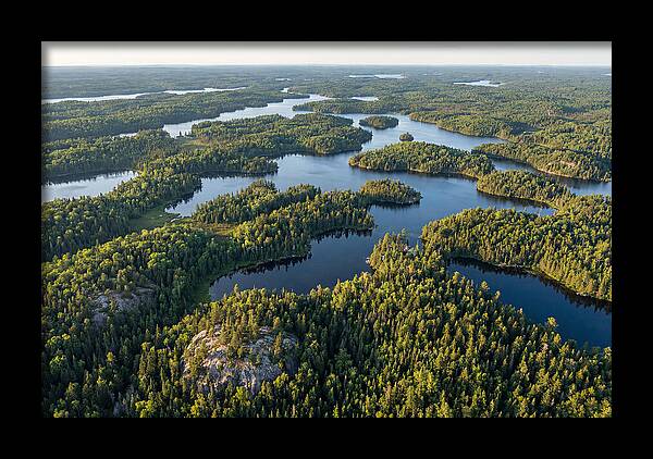 Boundary Waters From Above
