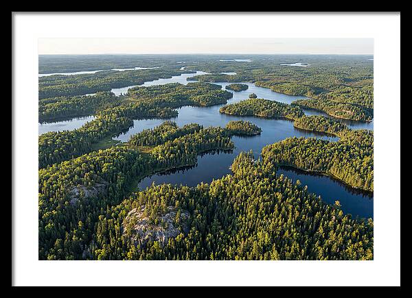 Boundary Waters From Above
