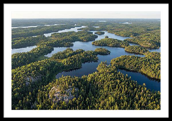 Boundary Waters From Above