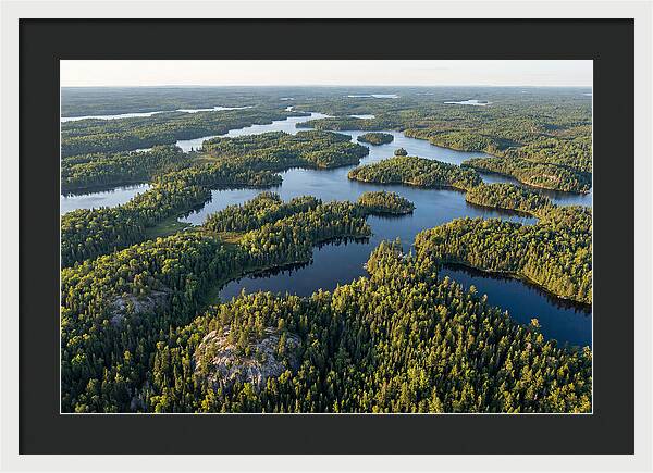 Boundary Waters From Above