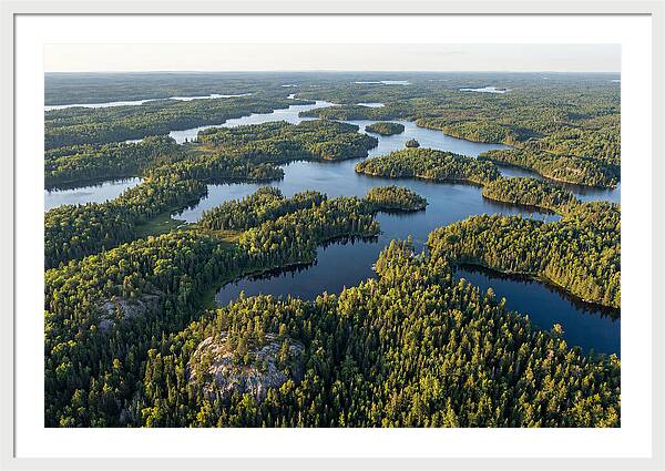 Boundary Waters From Above