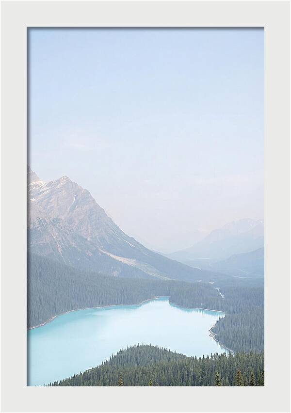 Bow Summit Overlooking Peyto Lake