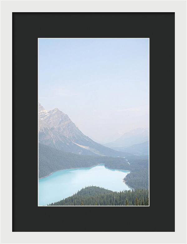 Bow Summit Overlooking Peyto Lake