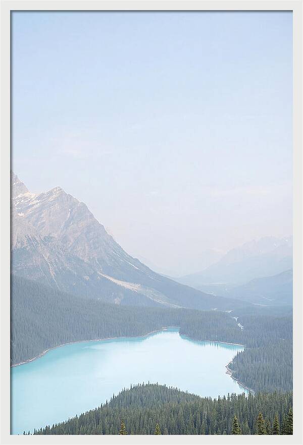 Bow Summit Overlooking Peyto Lake