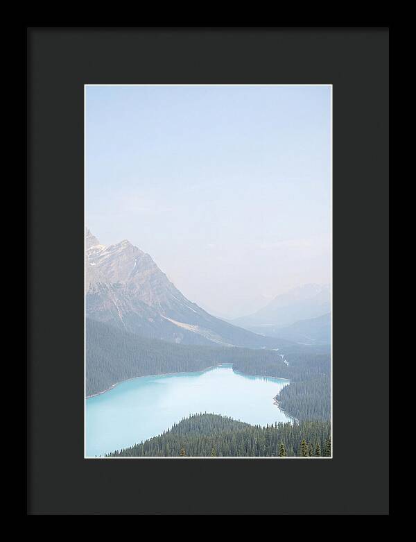 Bow Summit Overlooking Peyto Lake