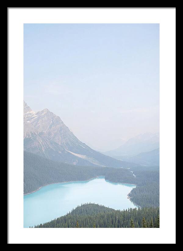 Bow Summit Overlooking Peyto Lake
