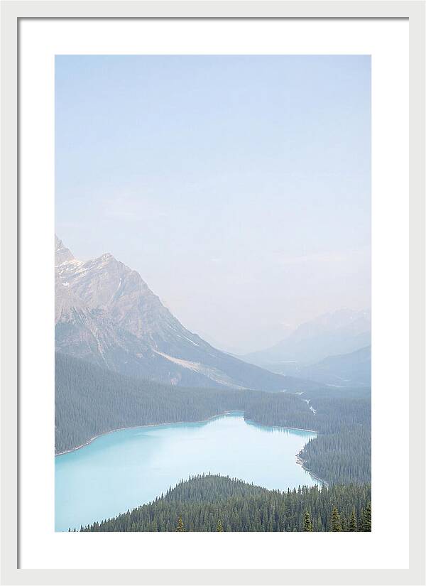 Bow Summit Overlooking Peyto Lake