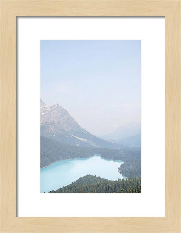 Bow Summit Overlooking Peyto Lake