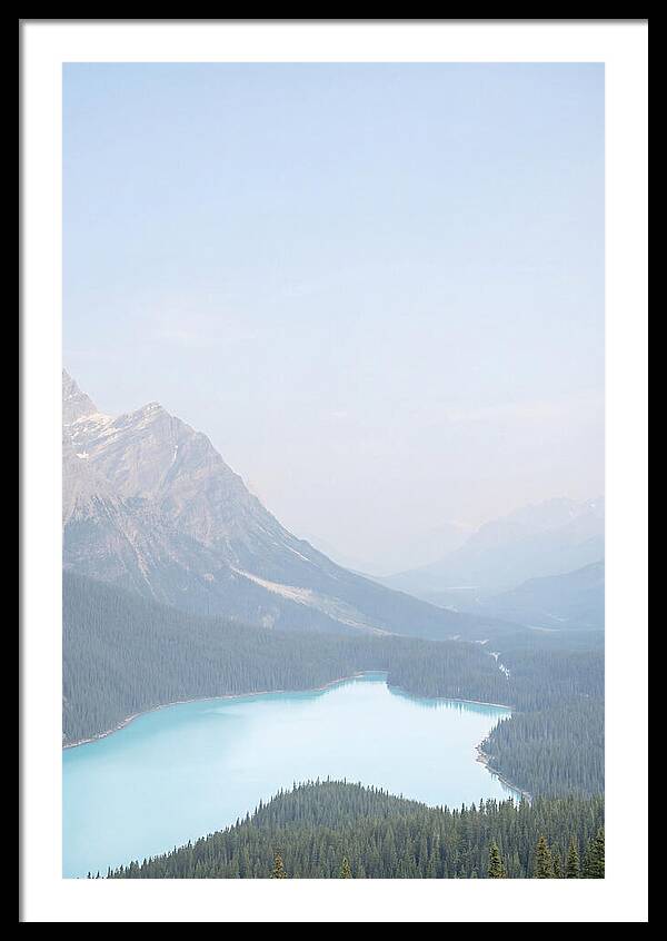 Bow Summit Overlooking Peyto Lake