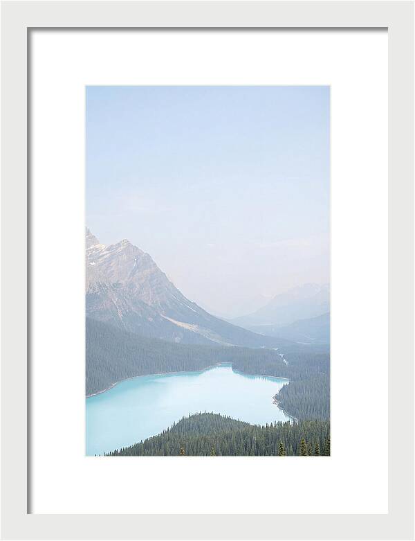 Bow Summit Overlooking Peyto Lake