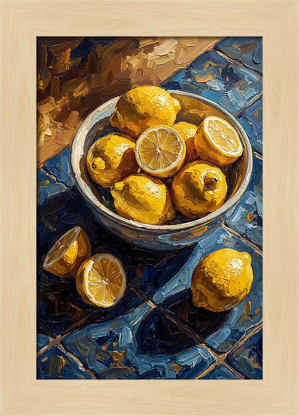 Bowl Of Fresh Lemons