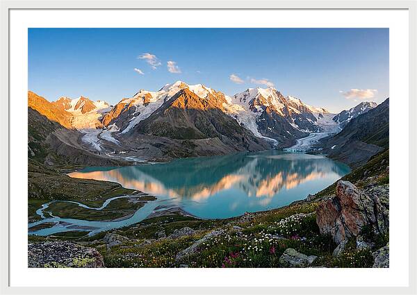 Bowman Lake Alpine Vista