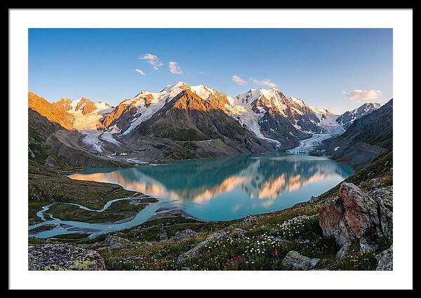 Bowman Lake Alpine Vista