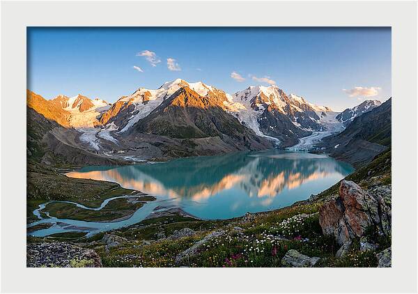 Bowman Lake Alpine Vista