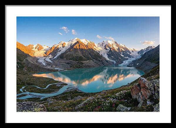 Bowman Lake Alpine Vista