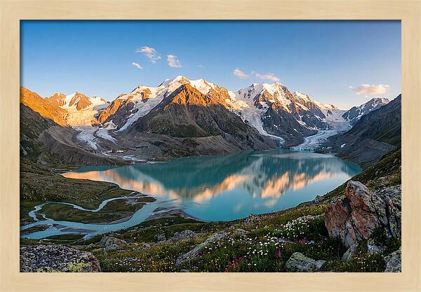 Bowman Lake Alpine Vista