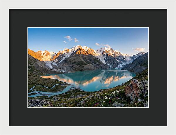 Bowman Lake Alpine Vista