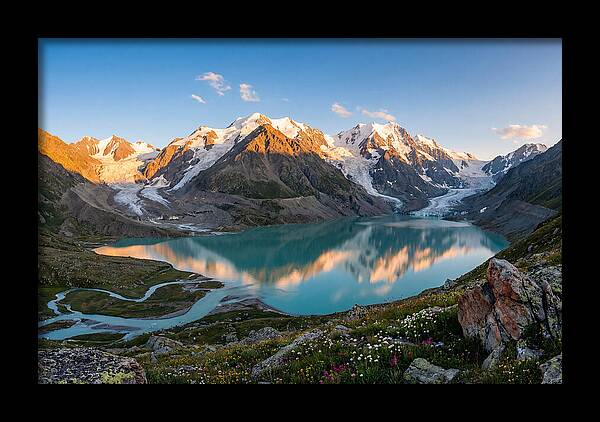 Bowman Lake Alpine Vista