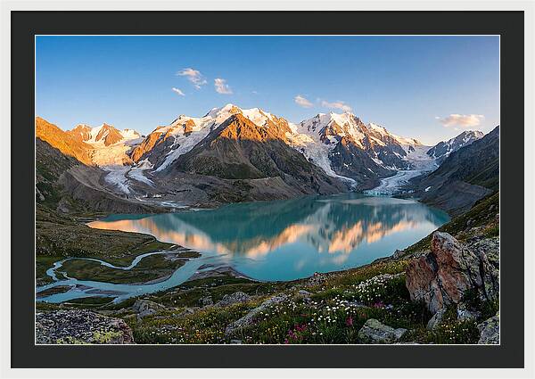 Bowman Lake Alpine Vista