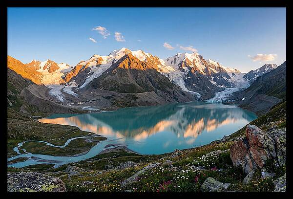 Bowman Lake Alpine Vista