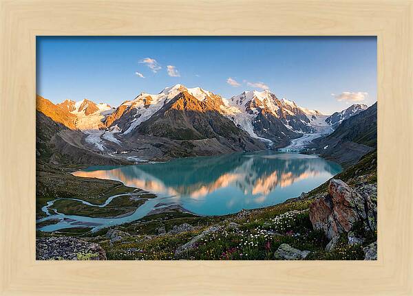 Bowman Lake Alpine Vista