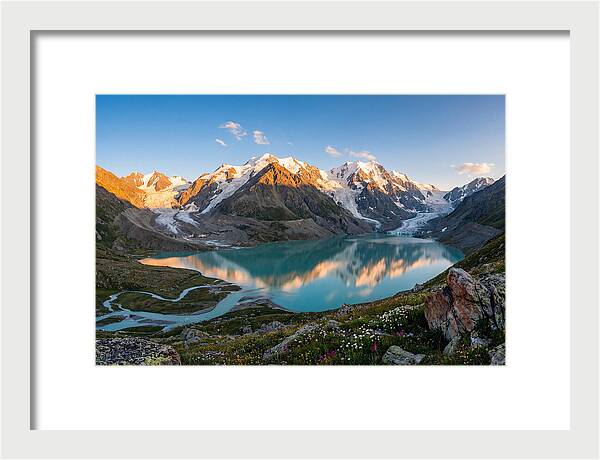 Bowman Lake Alpine Vista