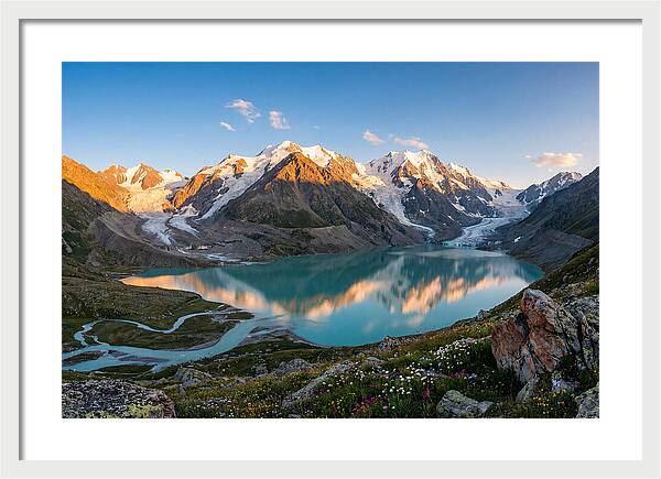 Bowman Lake Alpine Vista