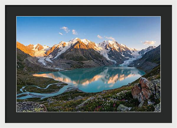 Bowman Lake Alpine Vista