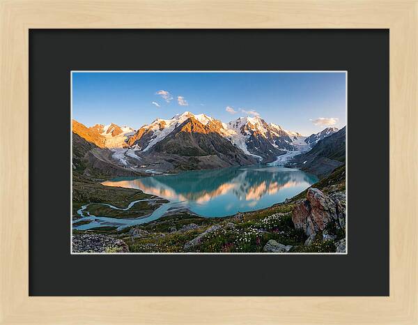 Bowman Lake Alpine Vista