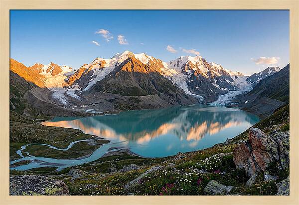 Bowman Lake Alpine Vista