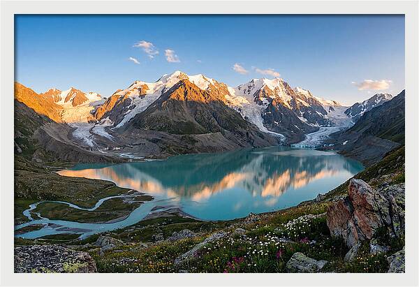 Bowman Lake Alpine Vista