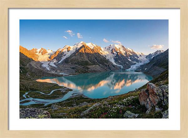 Bowman Lake Alpine Vista