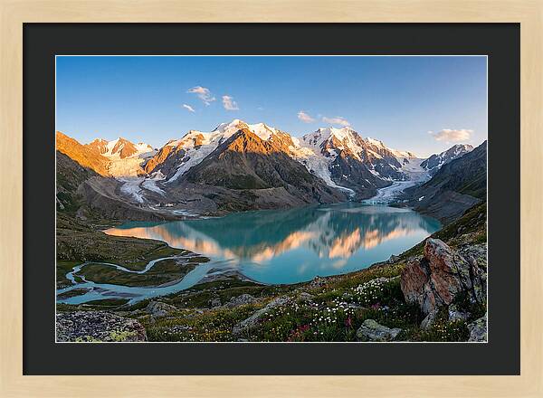 Bowman Lake Alpine Vista
