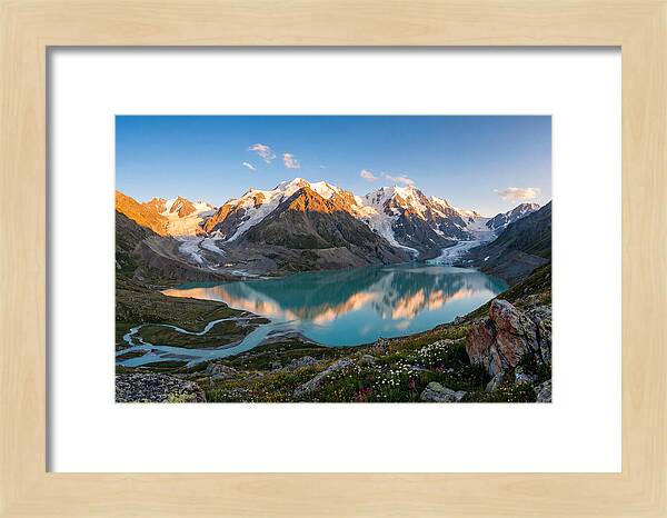 Bowman Lake Alpine Vista