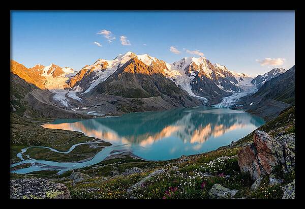 Bowman Lake Alpine Vista