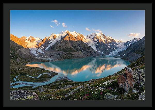 Bowman Lake Alpine Vista
