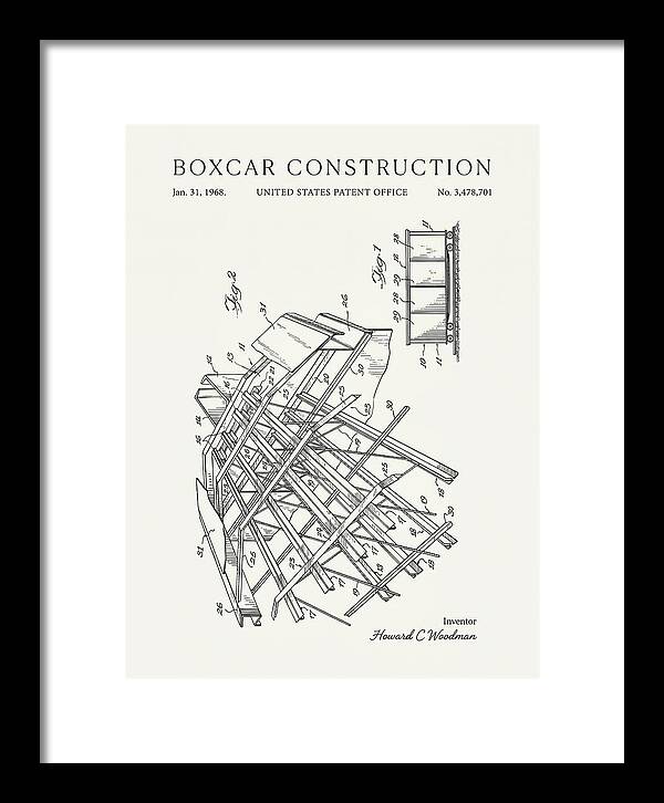 Boxcar Construction Minimalist Patent Us3478701