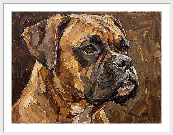 Boxer Dog Portrait
