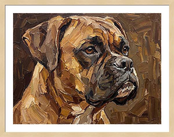 Boxer Dog Portrait