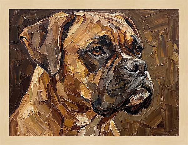 Boxer Dog Portrait