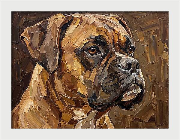 Boxer Dog Portrait