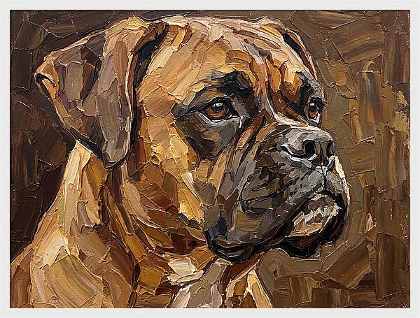 Boxer Dog Portrait