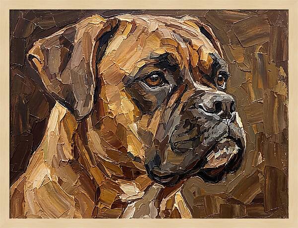 Boxer Dog Portrait